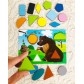 Головоломка "Веселые фигуры", ООО "Сибирский сувенир", арт. 4276319