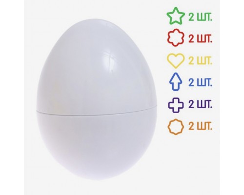 Сортер «Яички», набор 6 шт.