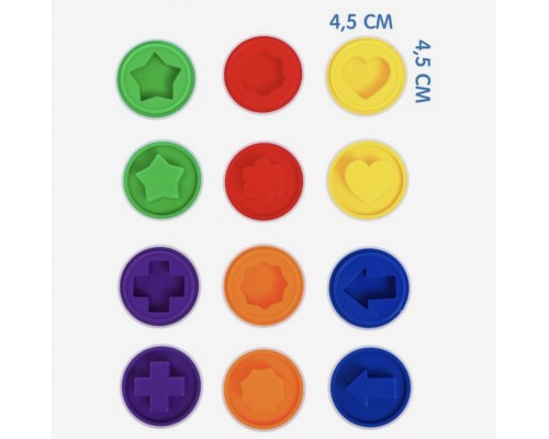Сортер «Яички», набор 6 шт.