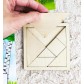 Головоломка Танграм с набором карточек «Кроха»