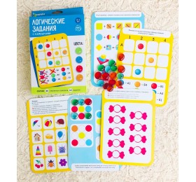 Логические задания с камешками марлбс, IQ-ZABIAKA, арт. 5458122