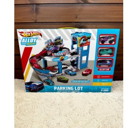 Паркинг парковка автопарковка трек со спуском и 3 машинками, арт. 1210 !!!