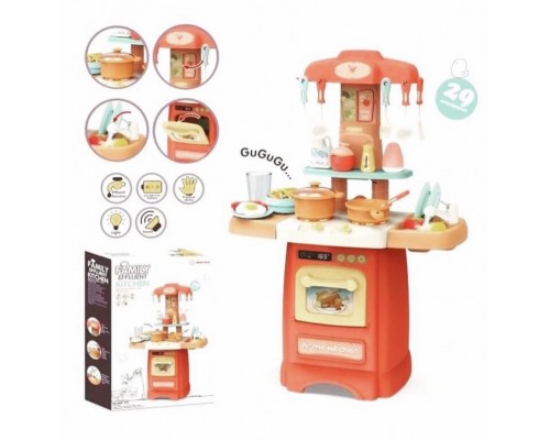 Игровой набор «Кухня детская» (есть звук плиты и водичка в кране), арт. 889-178