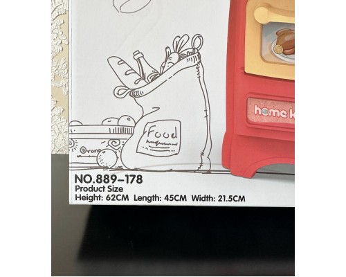 Игровой набор «Кухня детская» (есть звук плиты и водичка в кране), арт. 889-178