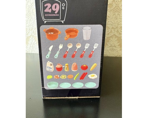 Игровой набор «Кухня детская» (есть звук плиты и водичка в кране), арт. 889-178