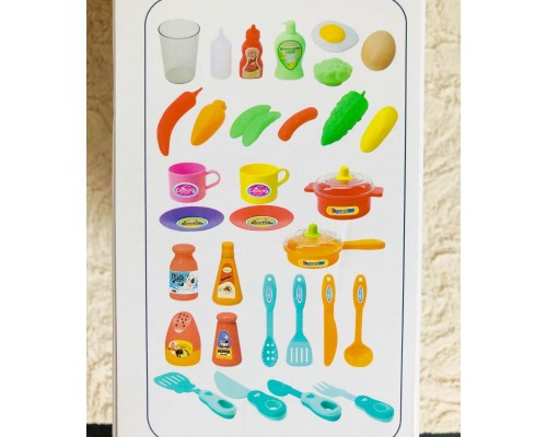 Игровой набор «Кухня детская» (есть звук плиты и водичка в кране), арт. 2016-137