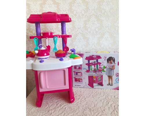 Игровой набор «Кухня детская» (30 предметов в комплекте), арт. 3830-7