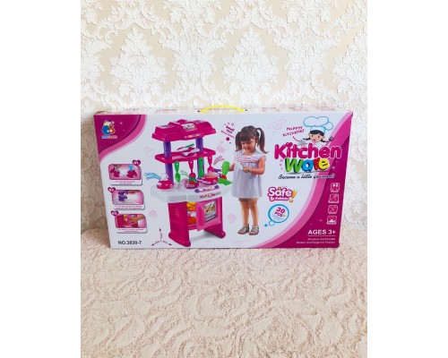 Игровой набор «Кухня детская» (30 предметов в комплекте), арт. 3830-7