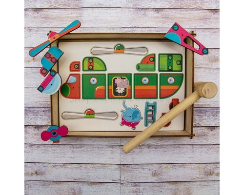 Конструктор Веселые гвоздики «Самолеты»