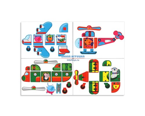 Конструктор Веселые гвоздики «Самолеты»