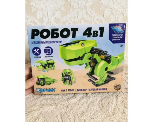 Электронный конструктор "Робот 4 в 1", Эврики, арт. 1353277 !!!