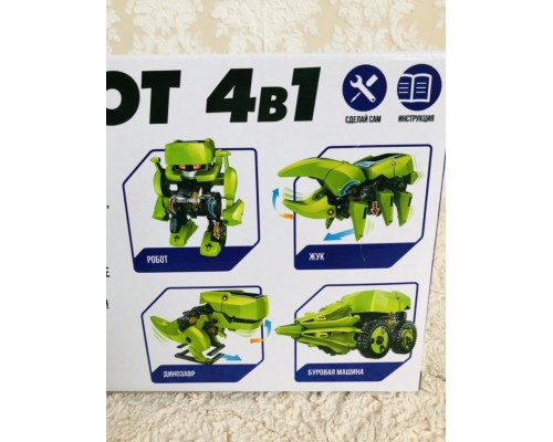 Электронный конструктор "Робот 4 в 1", Эврики, арт. 1353277 !!!