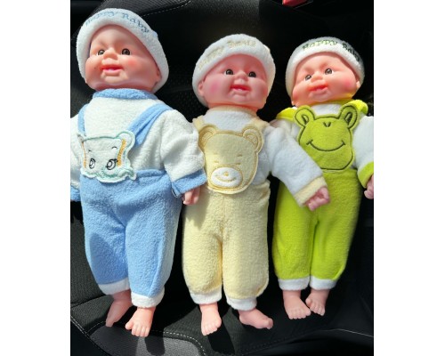 Кукла-хохотун (смеётся) 35 см, цвет микс, арт. 2022-1