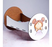 Кроватка для кукол "Тая", ООО "Авалон", арт. ФК03