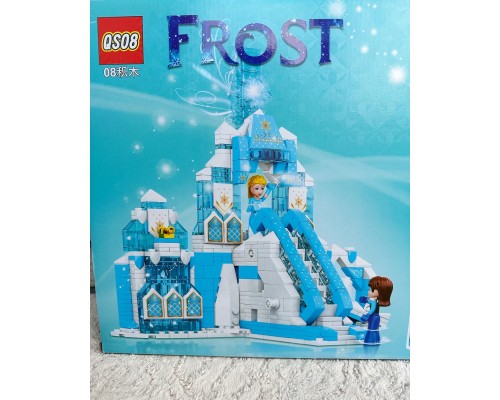 Конструктор (аналог Лего) Ледяной замок Эльзы (Холодное сердце – Frozen) 5+, 890 деталей, арт. QS20071