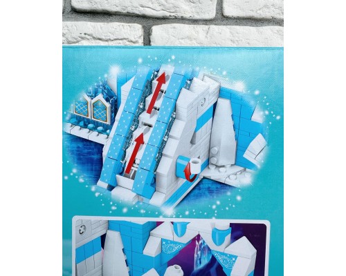 Конструктор (аналог Лего) Ледяной замок Эльзы (Холодное сердце – Frozen) 5+, 890 деталей, арт. QS20071