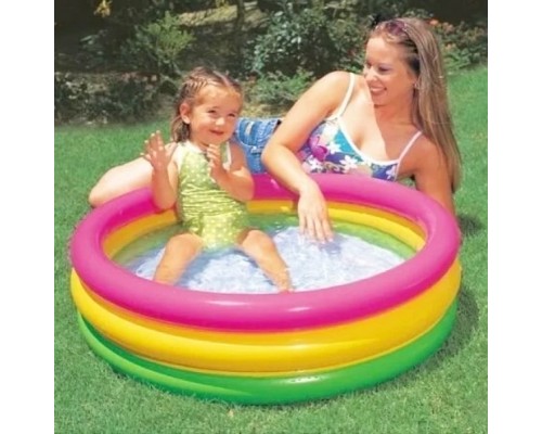 Детский бассейн Радуга (86 см х 25 см) INTEX, арт. 58924