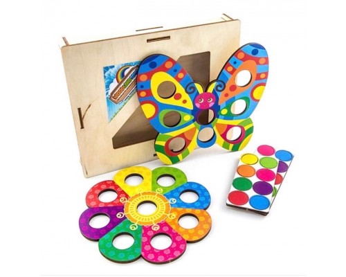 Мозаика "Цветочек и бабочка", арт. 067302  !!!!