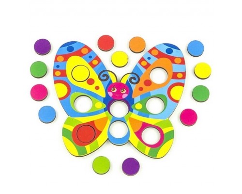 Мозаика "Цветочек и бабочка", арт. 067302  !!!!