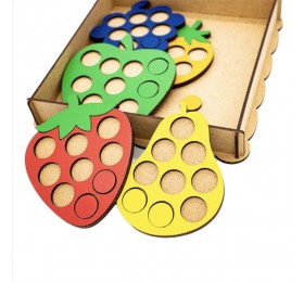 Игра логическая «Мозаика фрукты», арт. Л042-ANT