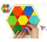 Деревянная игрушка-мозаика «Калейдоскоп»