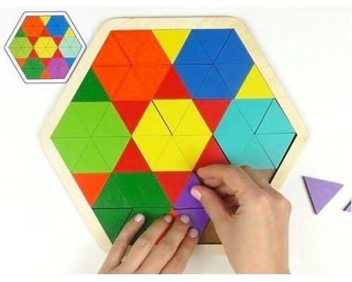 Деревянная игрушка-мозаика «Калейдоскоп»