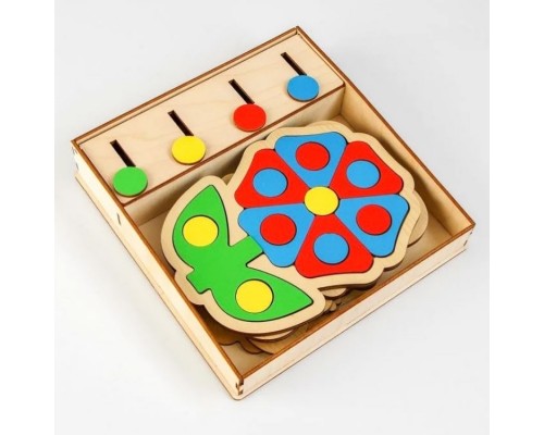 Сортер-пазл «Полянка», ООО «ЛазерПРО» (ToySib), арт. 5167730