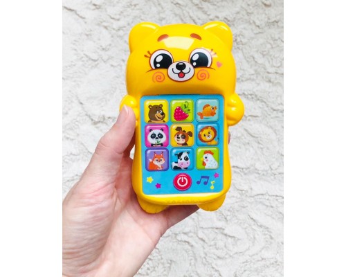 Музыкальный телефон "Медвежонок", арт. 3824962 !!