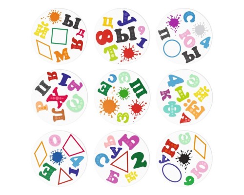 Настольная игра на реакцию и внимание «Дуббль. Алфавит», 55 карт, 5+, арт. 2579445