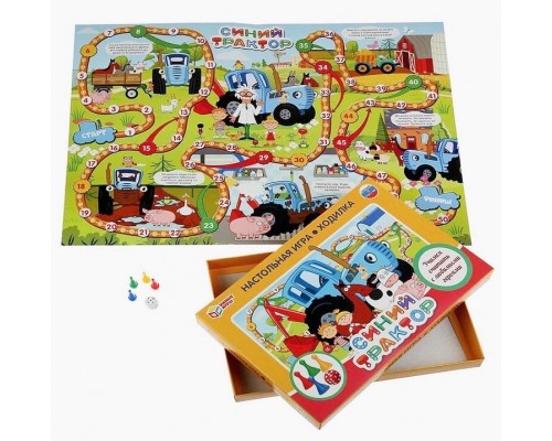 Настольная игра-ходилка «Синий трактор», Умные игры, арт. 4815416