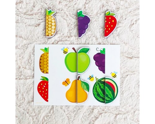 Настольная игра Умное лото «Найди половинку», ООО "Сибирский сувенир"