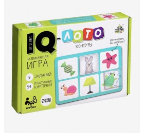 Настольная игра «Умное лото Контуры», ЛАС ИГРАС, арт. 5427728