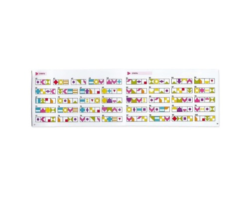 Развивающая игра на логику «Умные фигуры», 30 карточек, по методике Монтессори (по принципу игры Цветовой код)