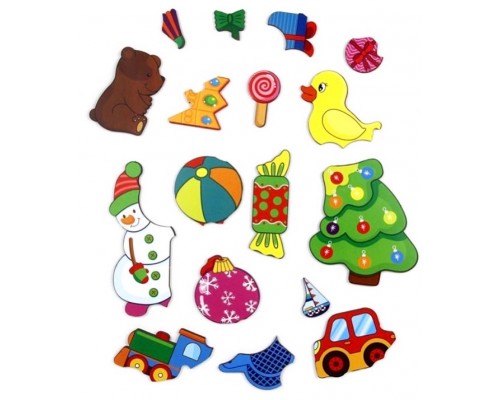 Новогодний пазл «Мешок с подарками», Сибирский сувенир, арт. 148101