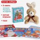 Подарочный набор 3 в 1 «Посылка от Деда Мороза», книги, пазл, игрушка, арт. 6941637