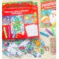 Новогодний набор пазлов для творчества "Новый год" в подарочной коробке, арт. 6919819 (есть дефект коробки)