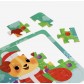 Набор пазлов 4 в 1 «Медвежонок и друзья» 4, 6, 9, 12 деталей, Puzzle Time, арт. 6771635