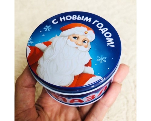 Пазл «Добрый Дедушка Мороз» 24 детали в металлической банке, арт. 7860016