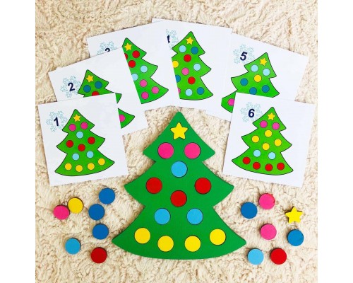 Мозаика "Умная елочка", арт. 2854549