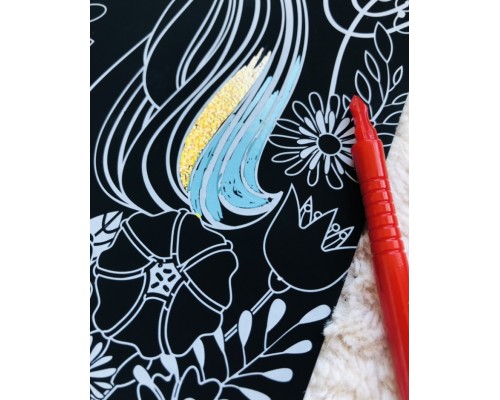 Активити-книга «Гравюры. Дед Мороз», БУКВА ЛЕНД, арт. 6913986