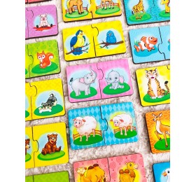 Пазл-набор «Мама, малыш» (двойной)