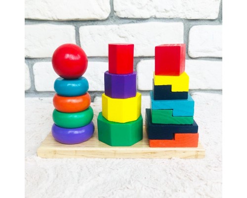 Набор из 3х пирамидок