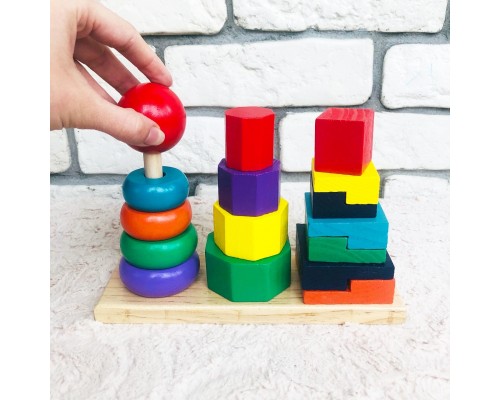 Набор из 3х пирамидок