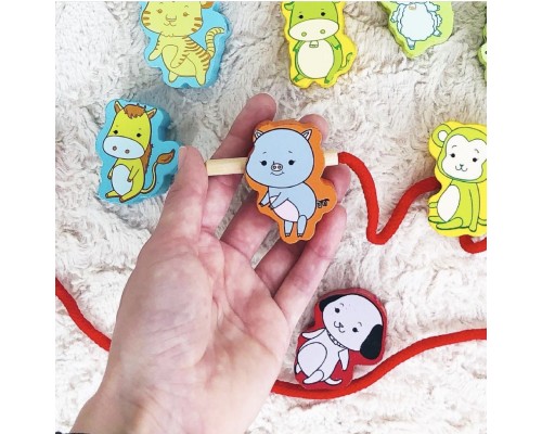 Шнуровка животные (огромные), арт. 86 (животные) !!!