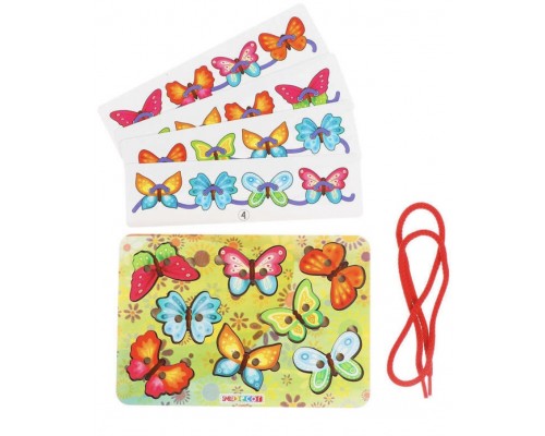 Шнуровка «Бабочки», Smile Decor, арт. П624