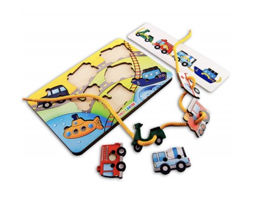 Шнуровка «Транспорт-2», Smile Decor, арт. П621