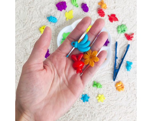 Сортер  пинцетом «Ромашка»