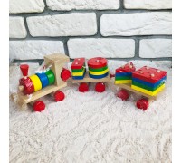 Геометрический сортер-геометрик «Паровоз»