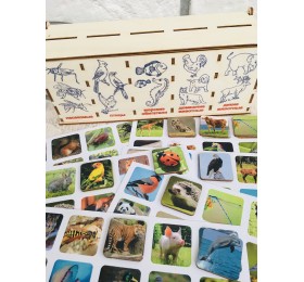 Сортёр сортер-лото "Животный мир"