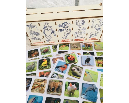 Сортёр сортер-лото "Животный мир"